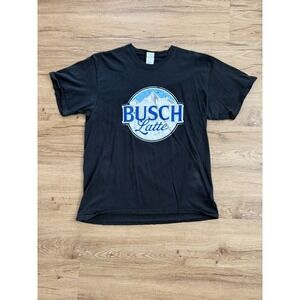 Busch Latte Brew City T-Shirt Size Large